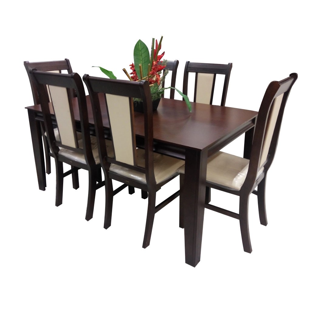 Comedor Parana 6 Sillas Estilo Transicional