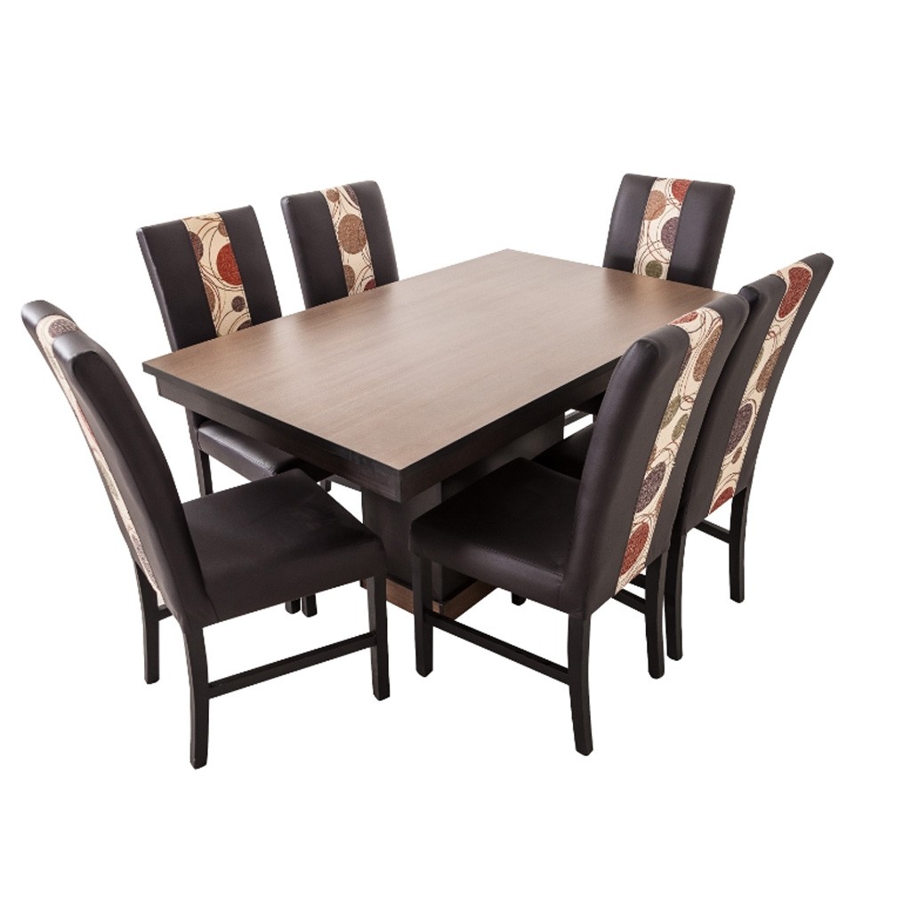 Comedor Estonia 6 Sillas Estilo Contemporáneo