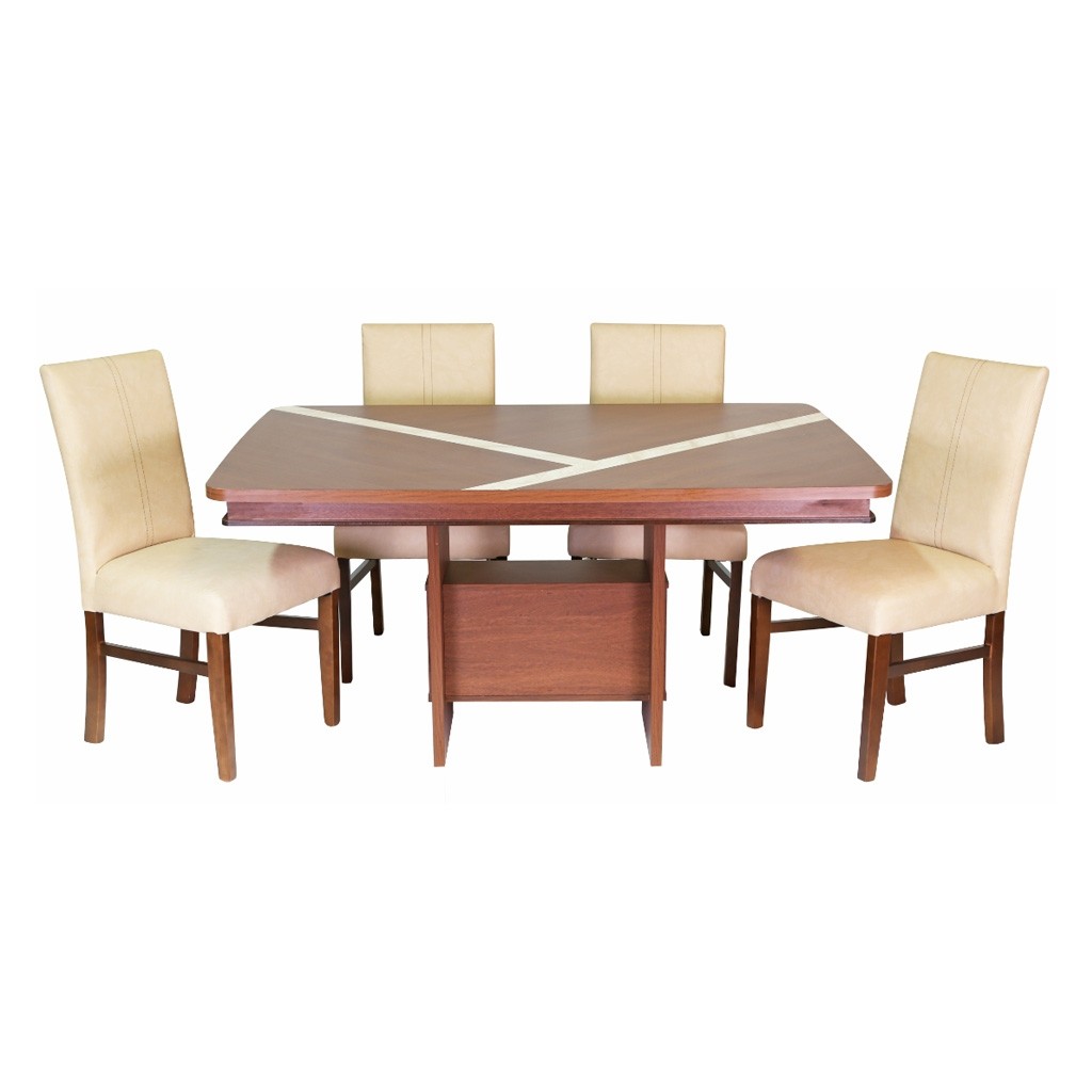 Comedor Neville 6 Sillas Estilo Contemporáneo