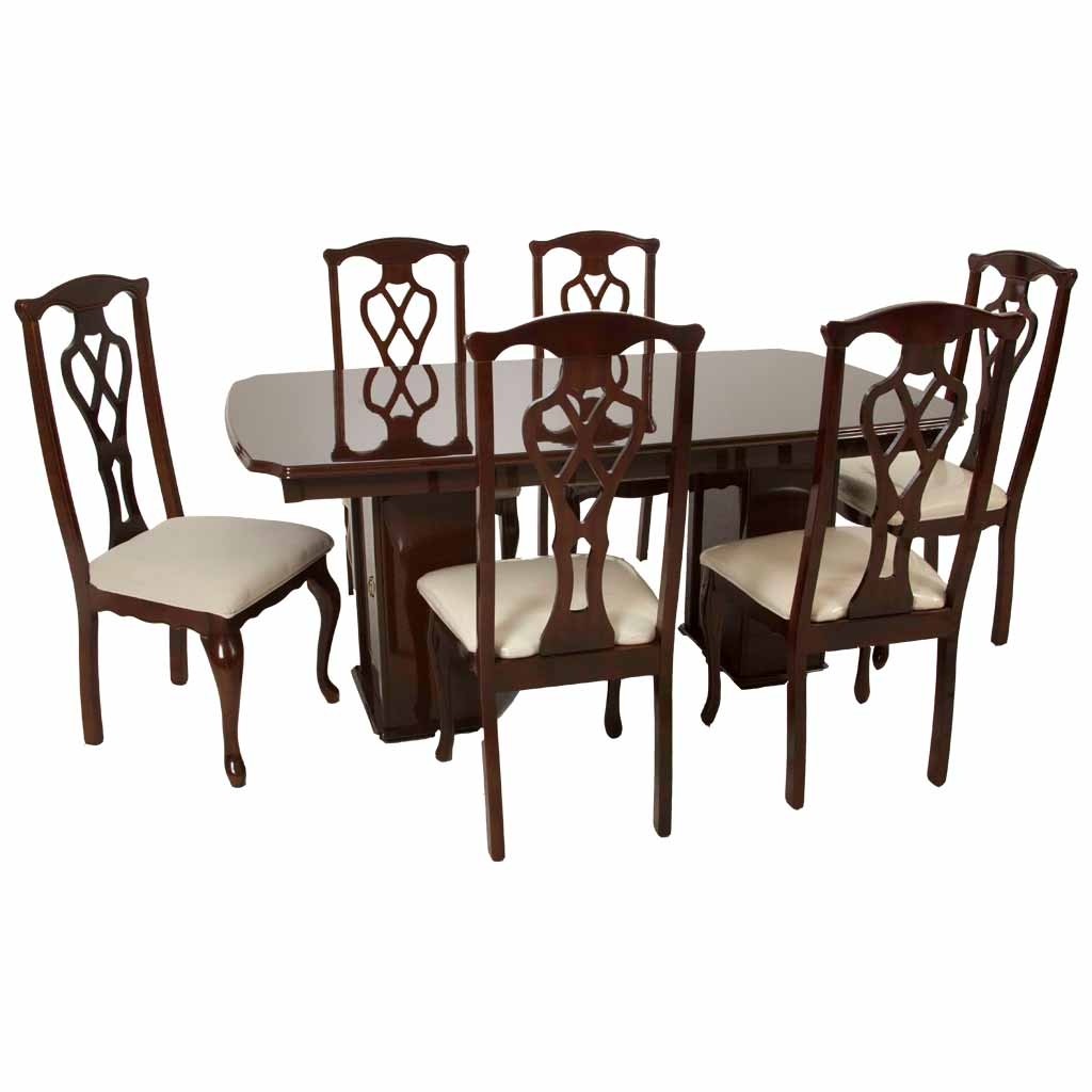 Comedor Manchester 6 Sillas Estilo Clásico