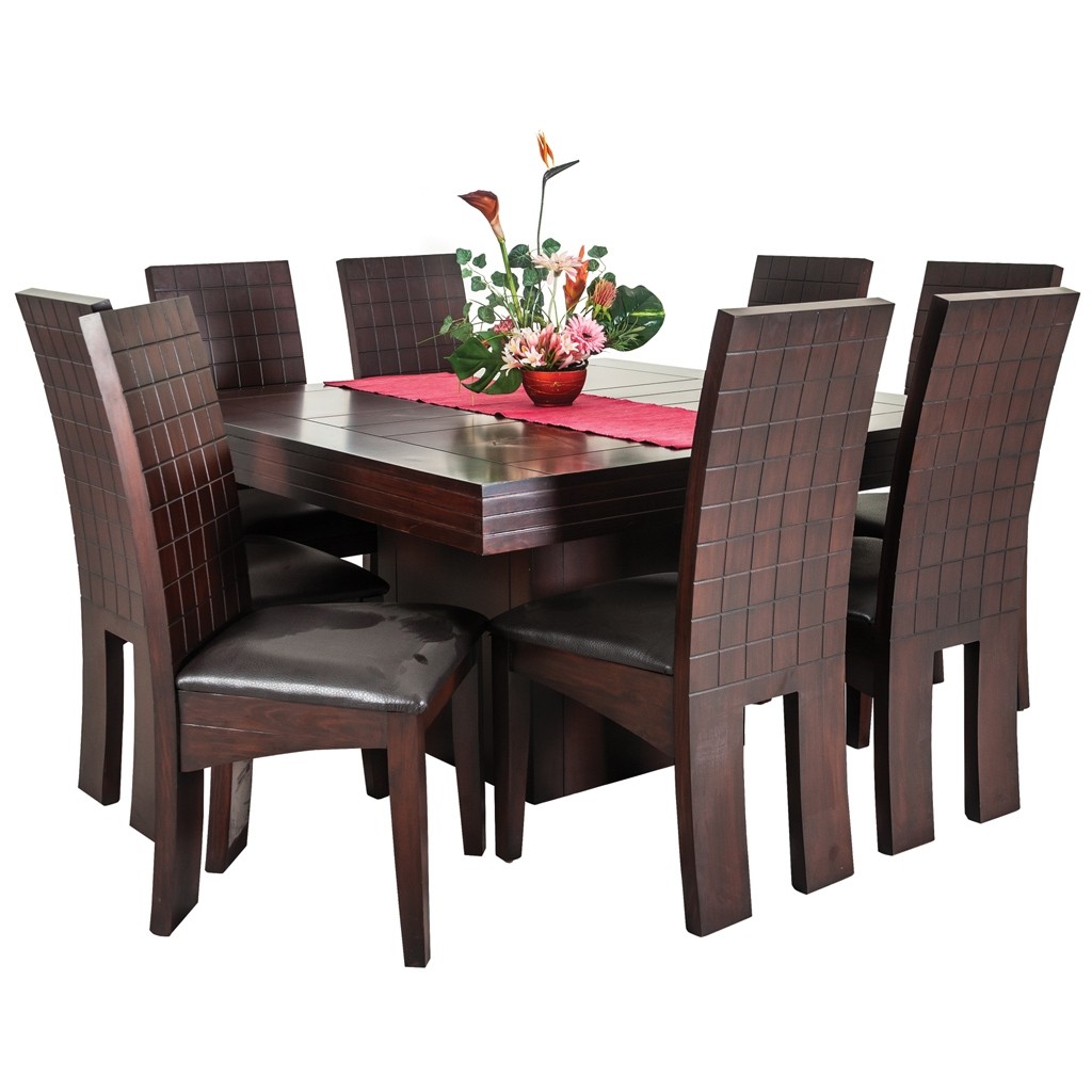 Comedor Milano 8 Sillas Estilo Contemporáneo