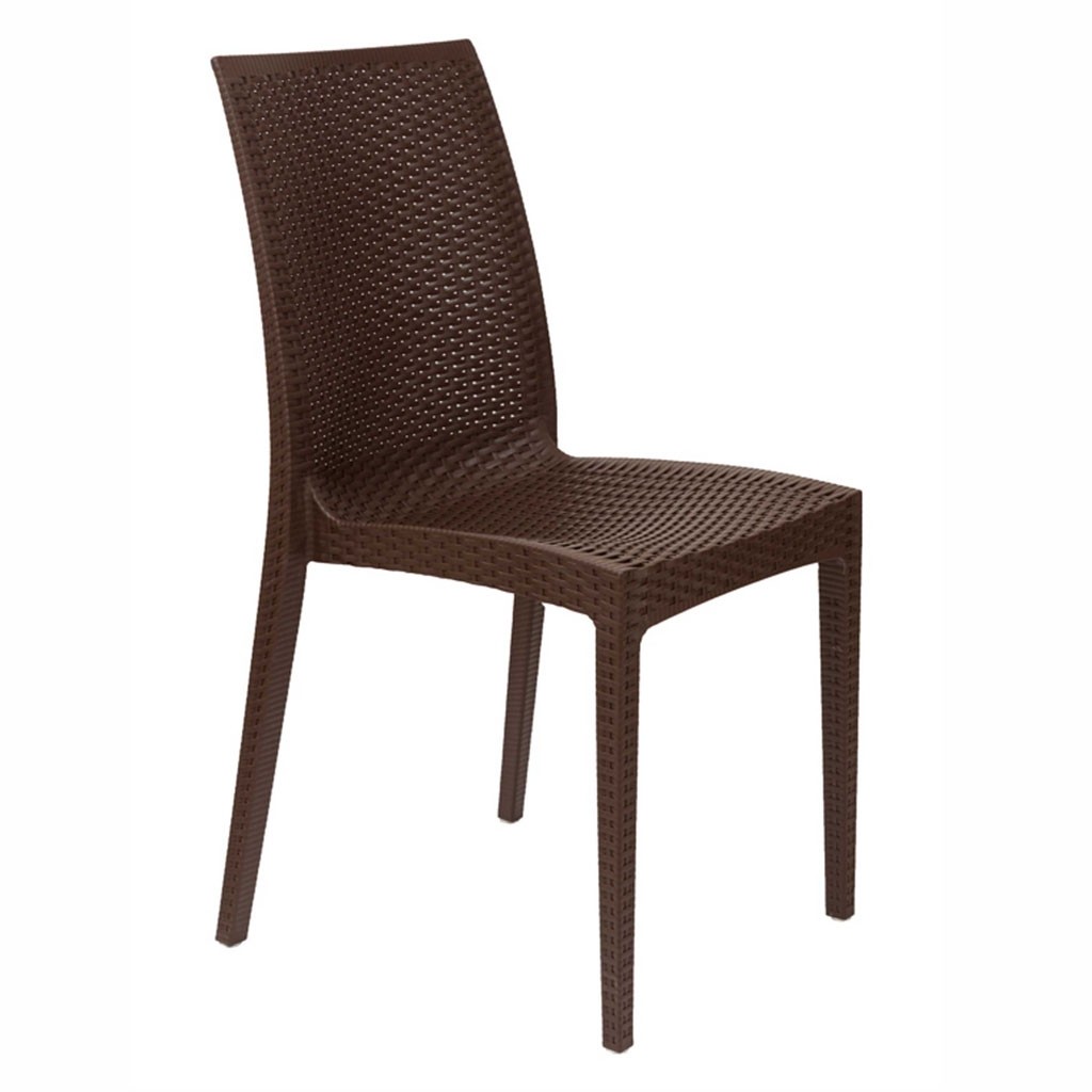 Silla Tipo Rattan Café