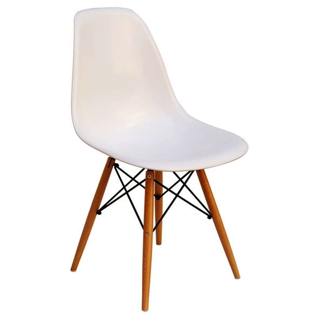 Silla Replica Eames Blanca
