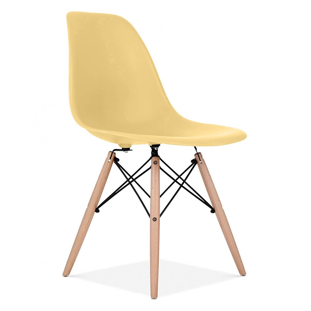 Silla Replica Eames Amarilla