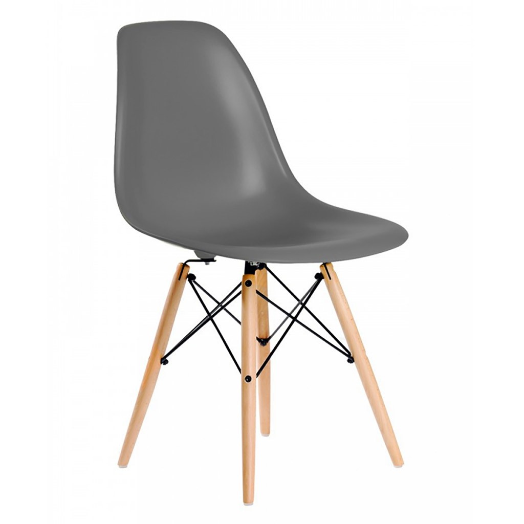 Silla Replica Eames Gris Oscuro