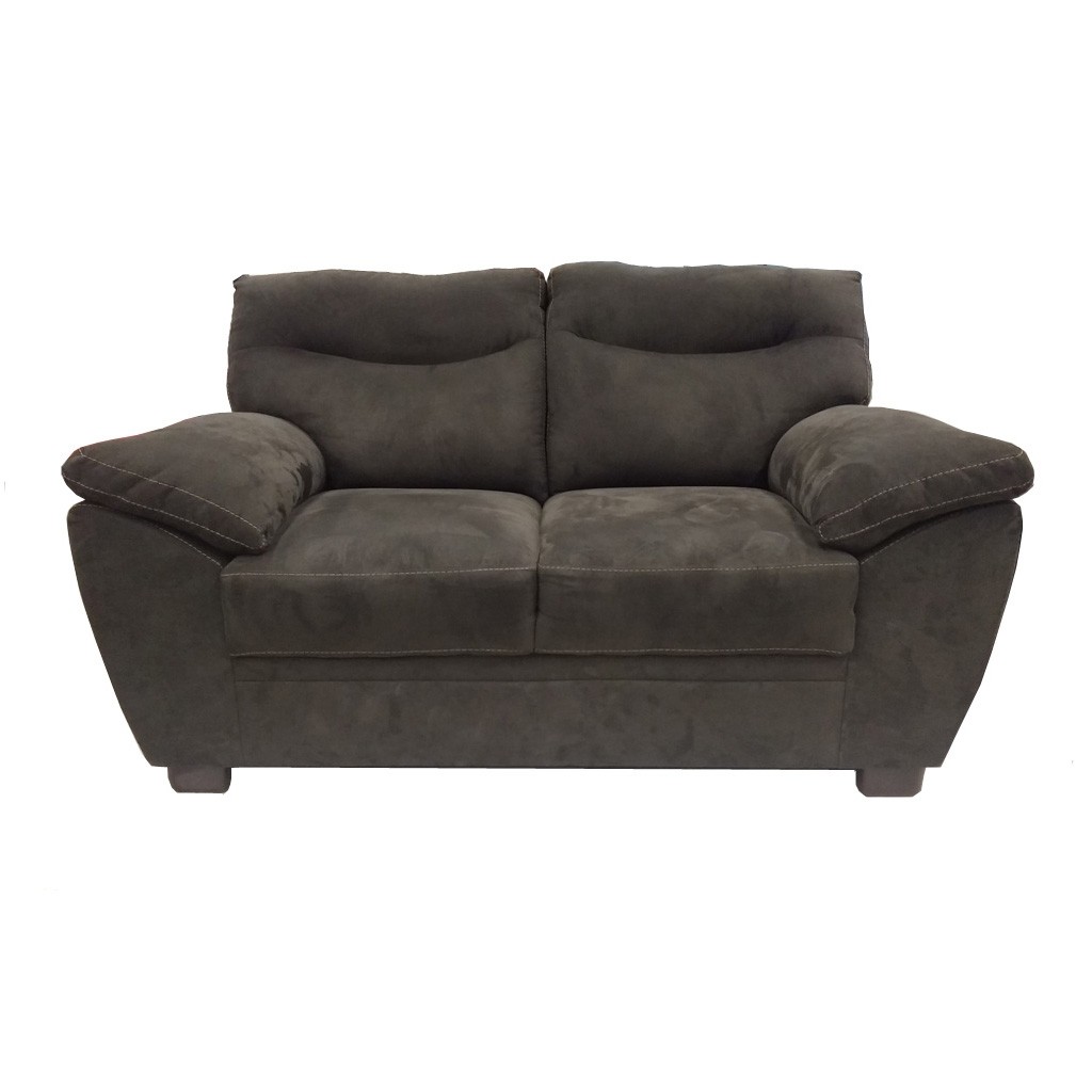 Love Seat Reki Tapizado en Velvet Chocolate
