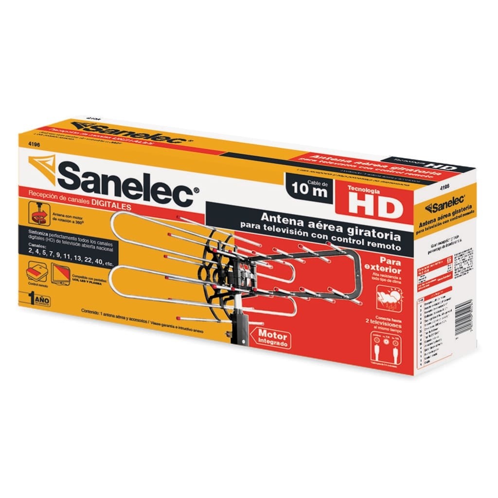 Antena aérea giratoria