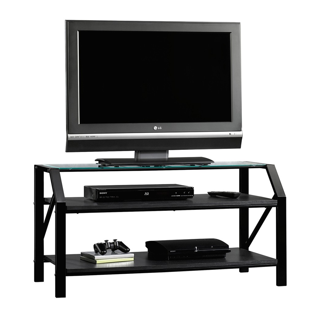 Mueble para TV Beginnings Sauder Negro 2 Repisas