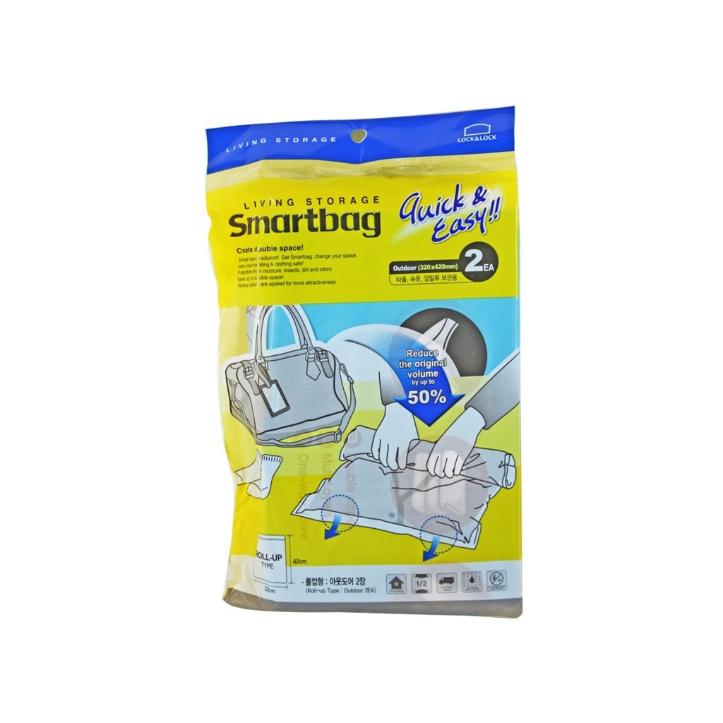 Set de 2 Smartbag Enrollable Lock & Lock