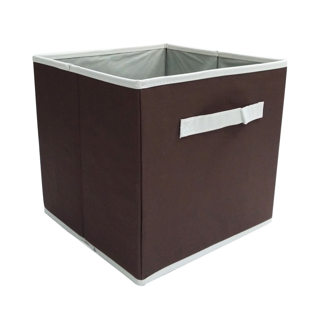 Caja Organizadora Cenefa Mediana Chocolate CasaMia