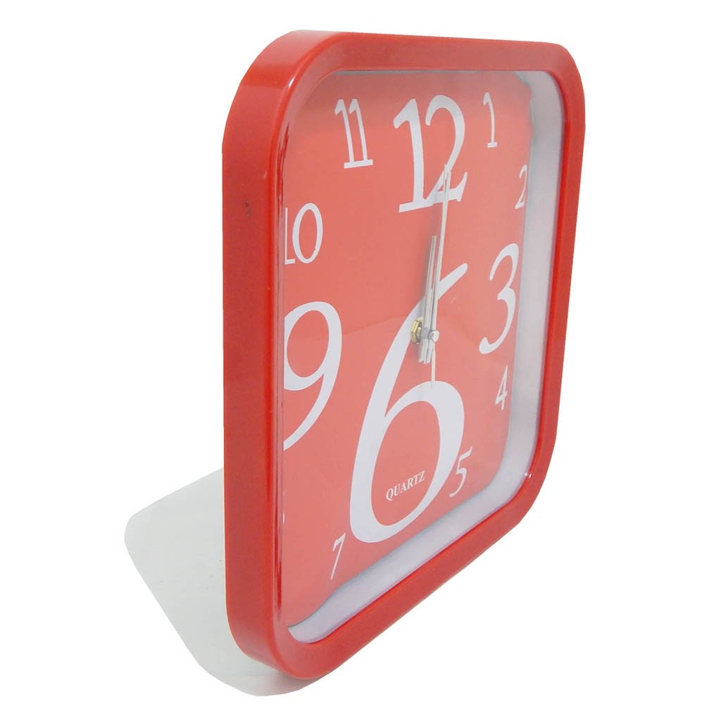 Reloj de Pared Mod Times Square Rojo