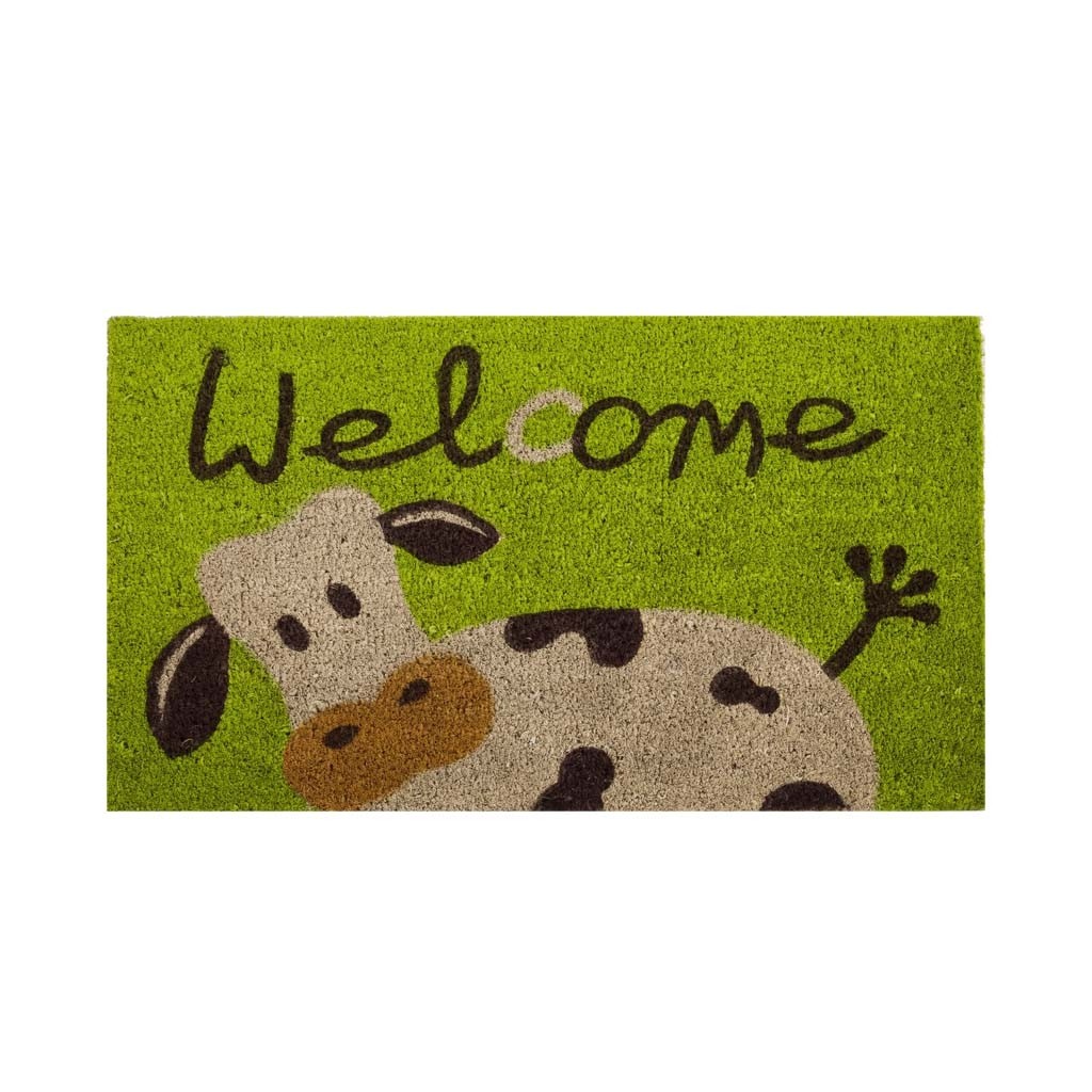 Tapete De Entrada Aristo Mats Vaquita .45 X .75 CasaMia