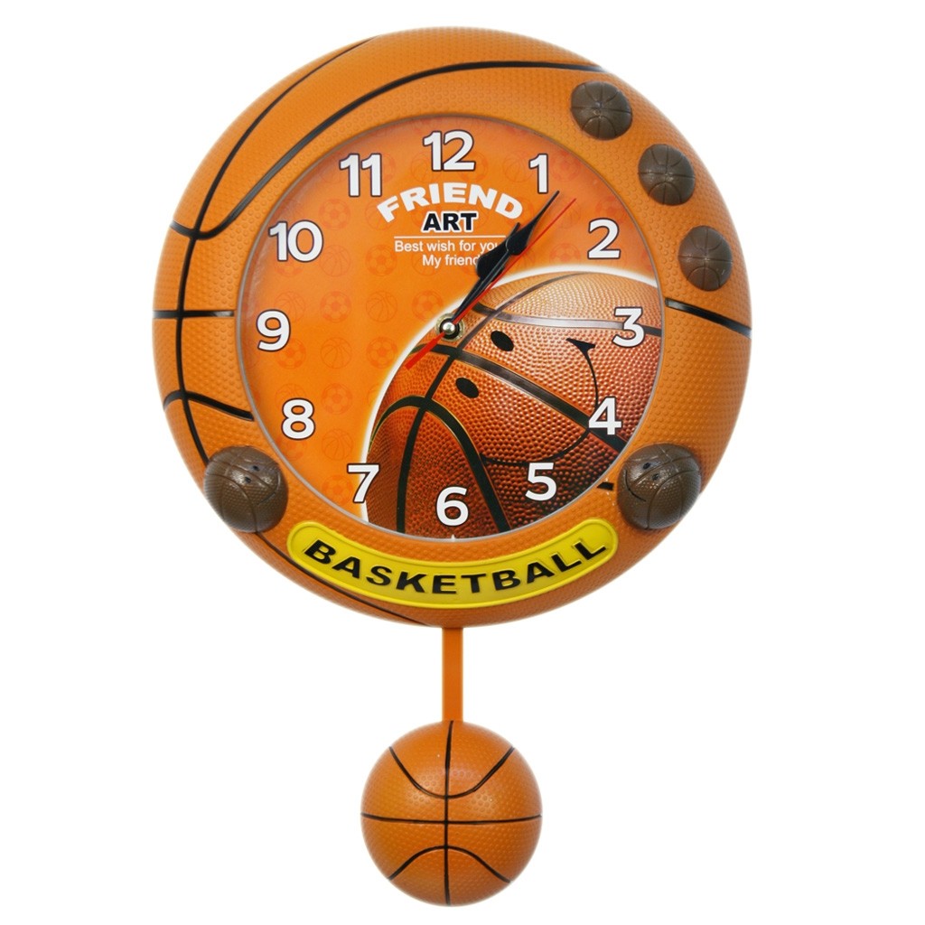 Reloj de Pared Balón de Basquetbol