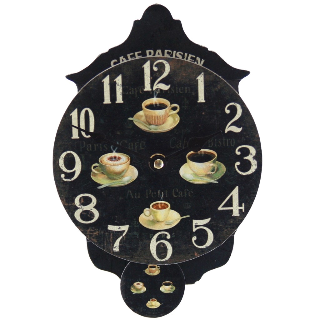 Reloj de Pared Tazas de Café