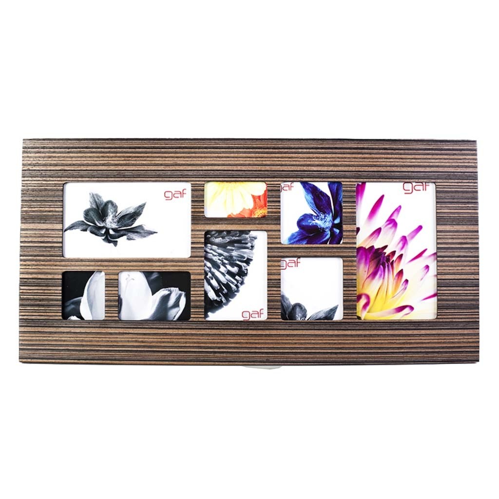 Portarretrato Madera 8 Abierto