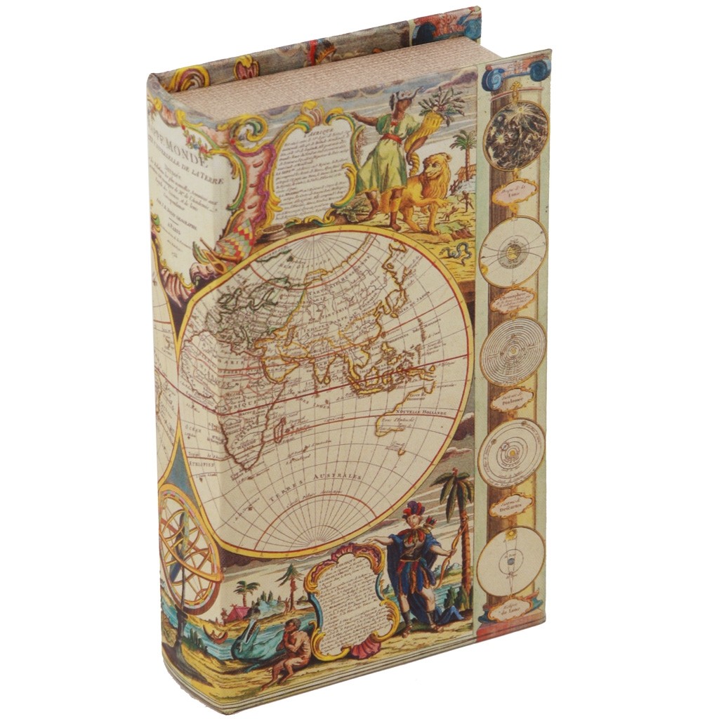 Caja Libro Mapamundi