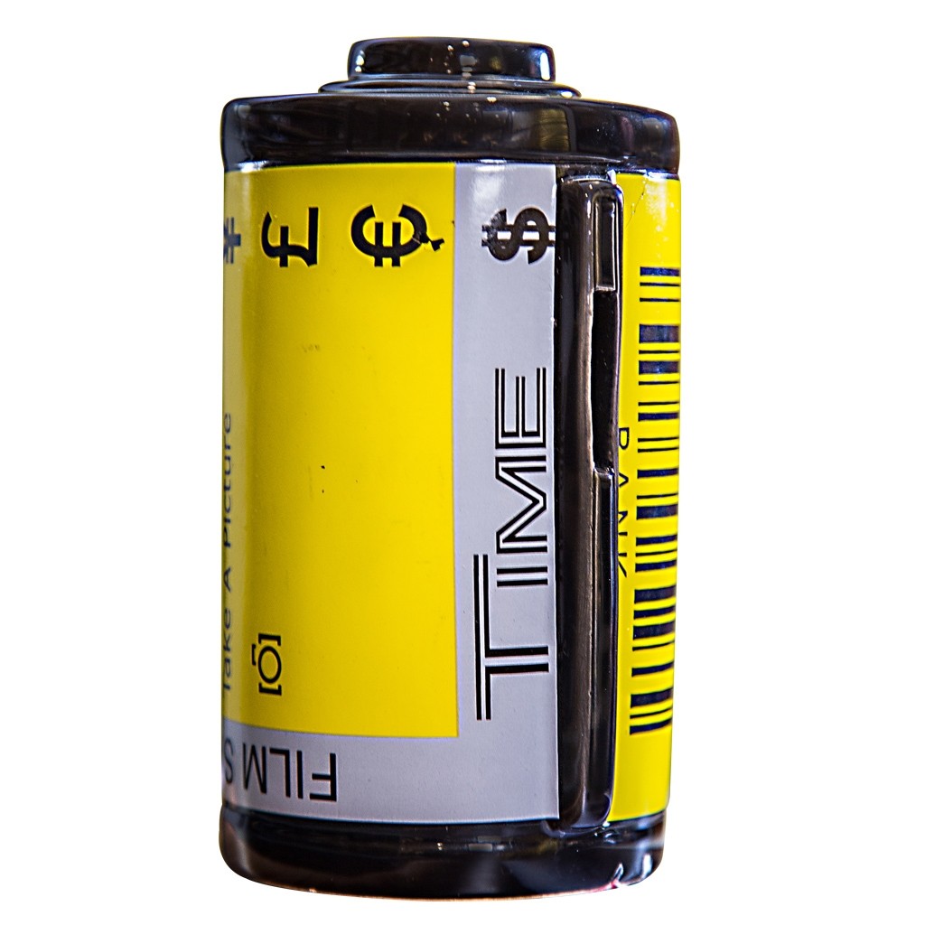 Alcancía Rollo Fotográfico