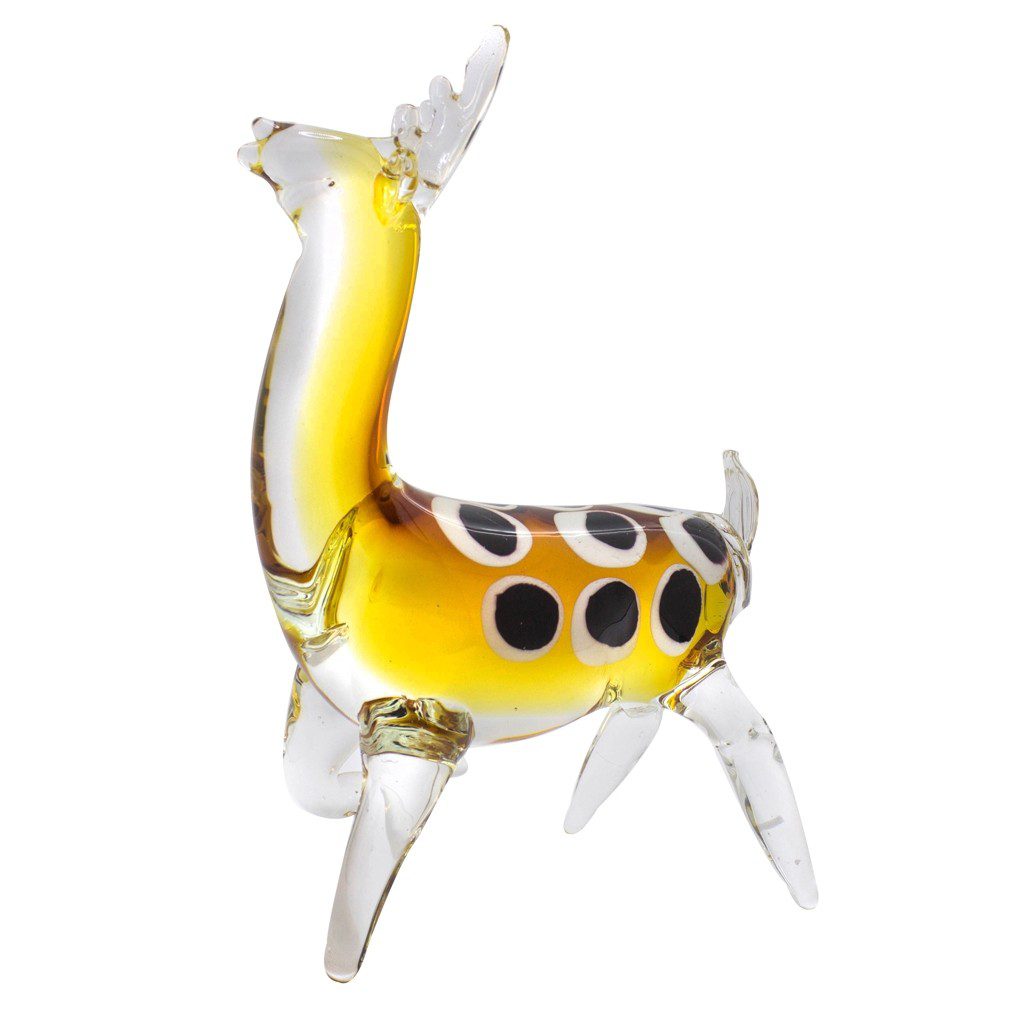 Figura Decorativa de Vidrio Venado