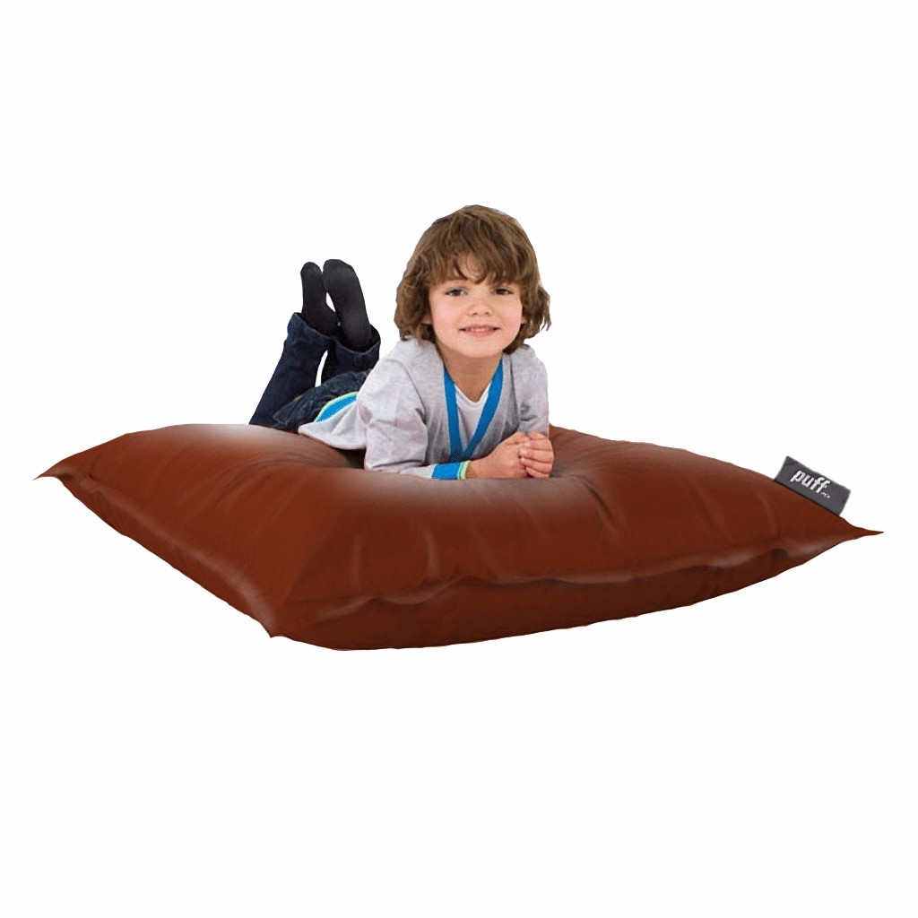 Puff Zen Kids Acabado Tacto Piel Varios Colores