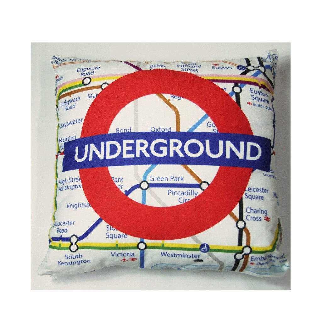 Cojín decorativo 40 X 40 Cm Underground CasaMia