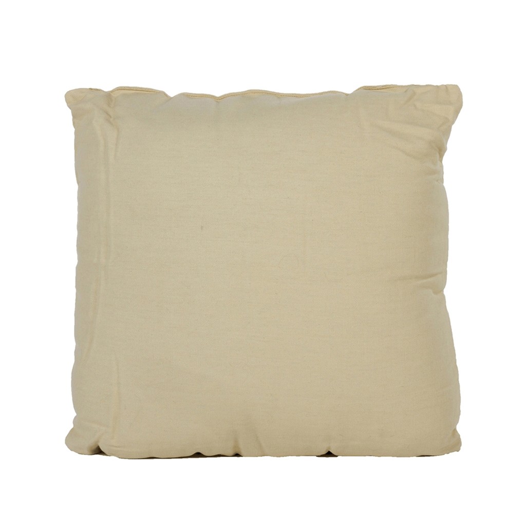 Cojín Loneta Con Cierre 40 X 40 cm Beige CasaMia