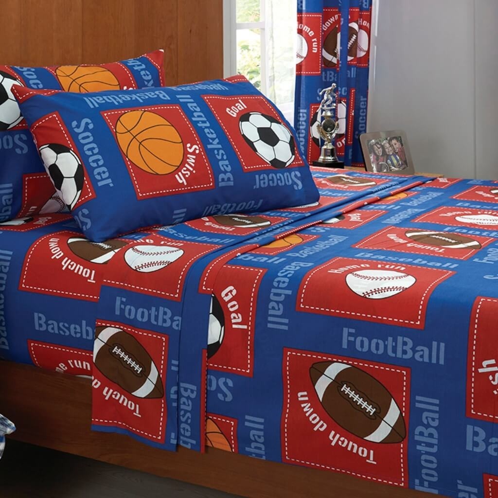 Juego Sábanas Matrimonial Deportivo