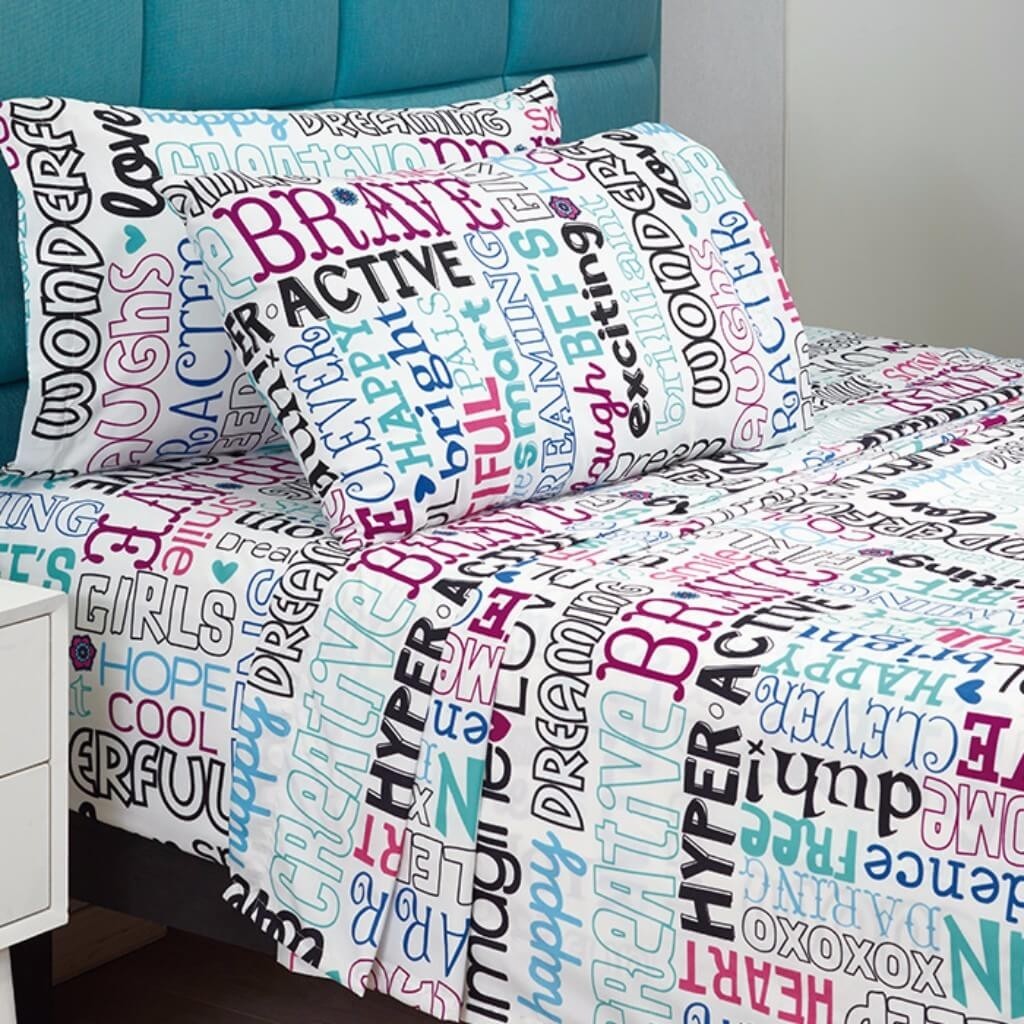 Juego Sábanas Matrimonial Smile