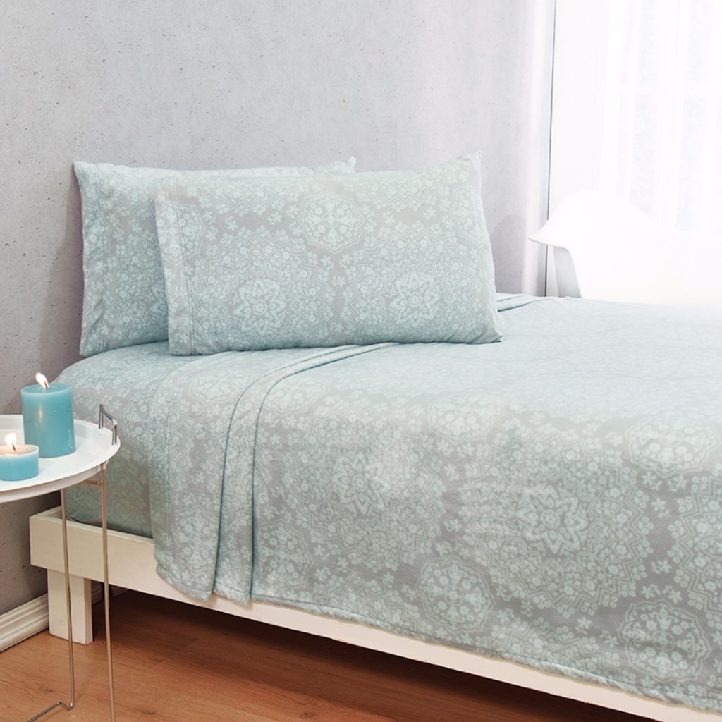 Juego Sábanas Polar Queen Size Kiev