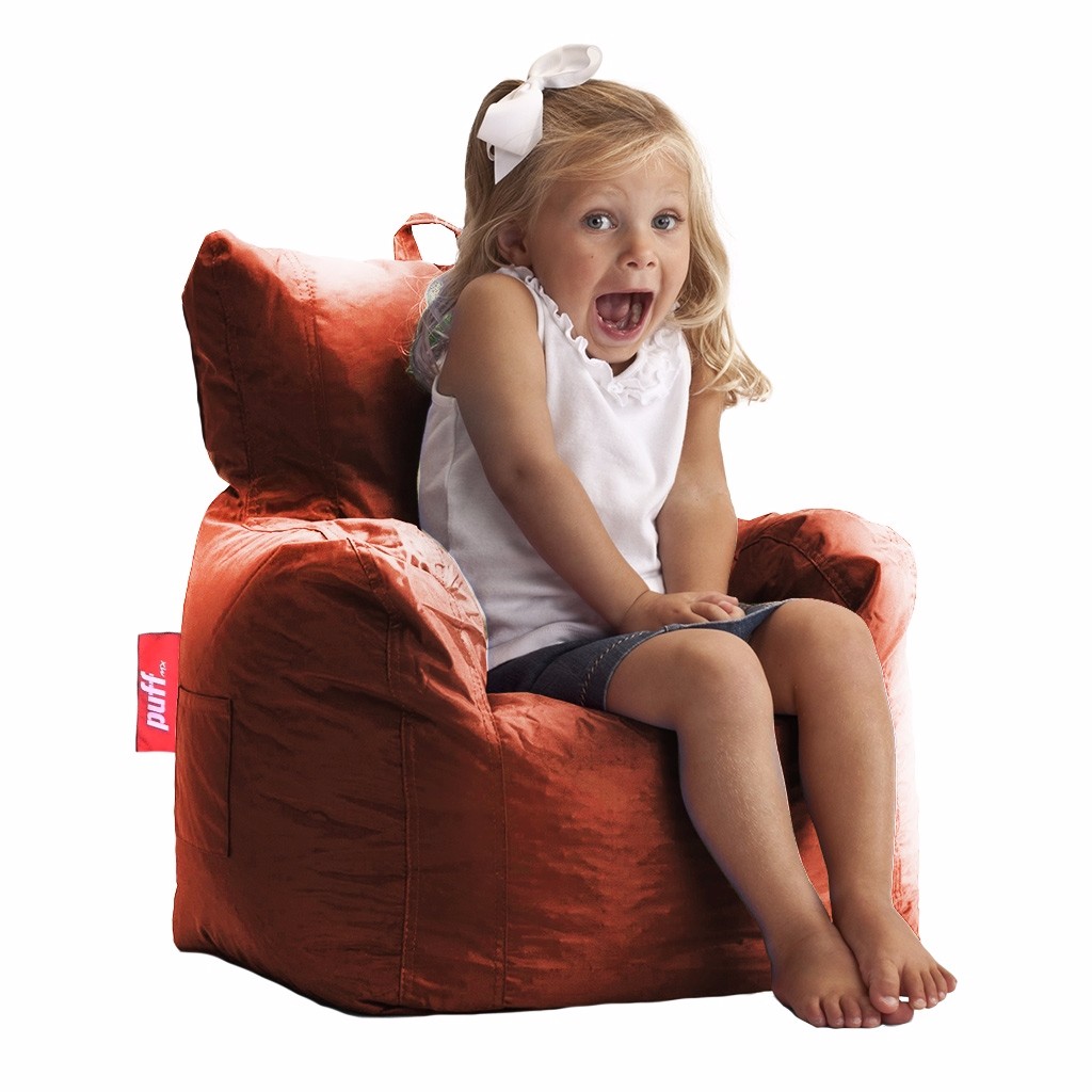 Puff Couch Kids Acabado Tacto Piel Varios Colores