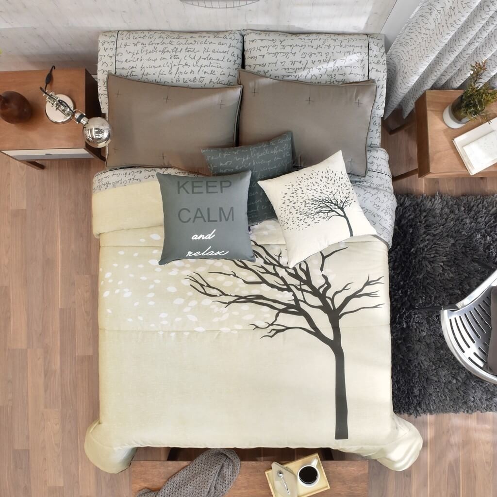 Juego Edredón Matrimonial viento