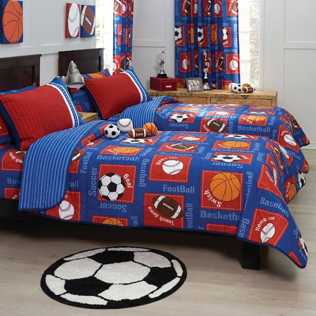 Juego Edredón Individual Deportivo