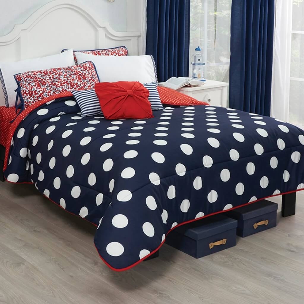 Juego Edredón Matrimonial marinero