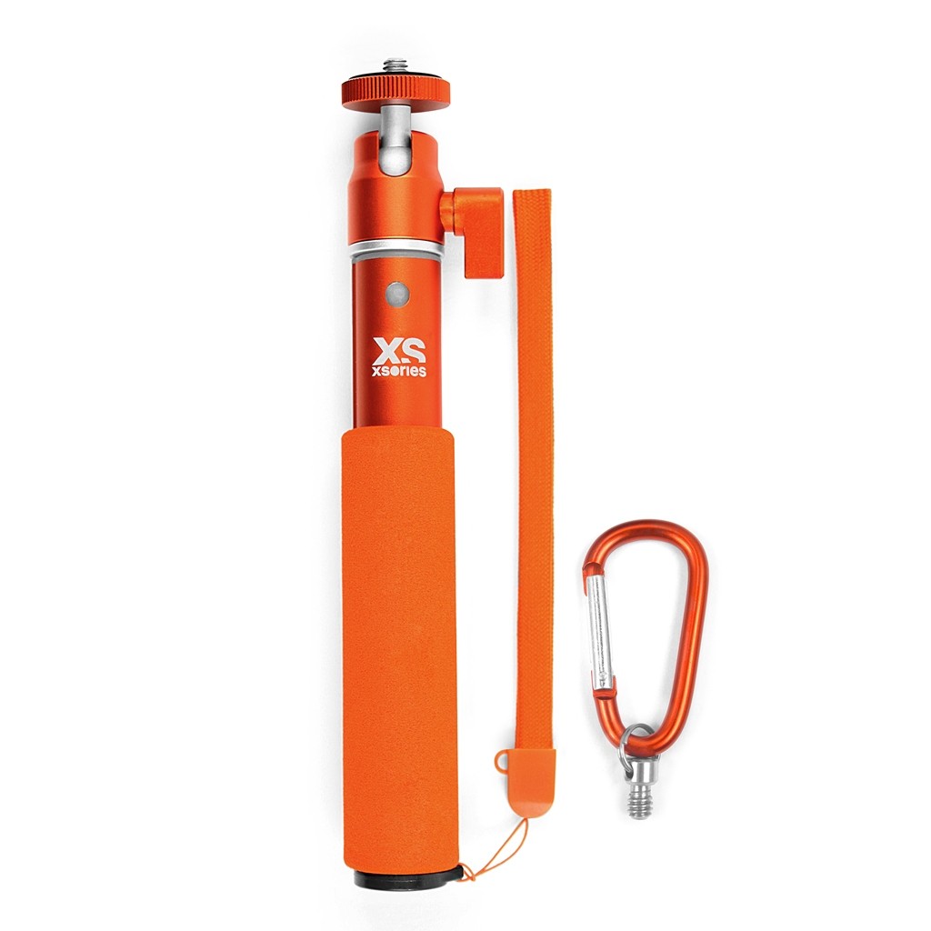 Bastón Selfie para Cámaras de Acción Xsories U-Shot Naranja