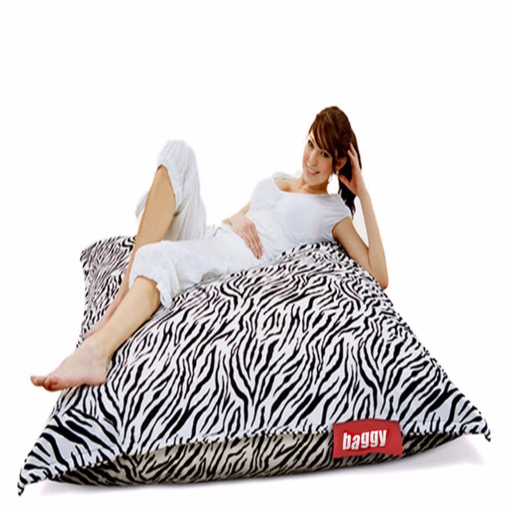Sillón Puff Baggy Elemental Cebra