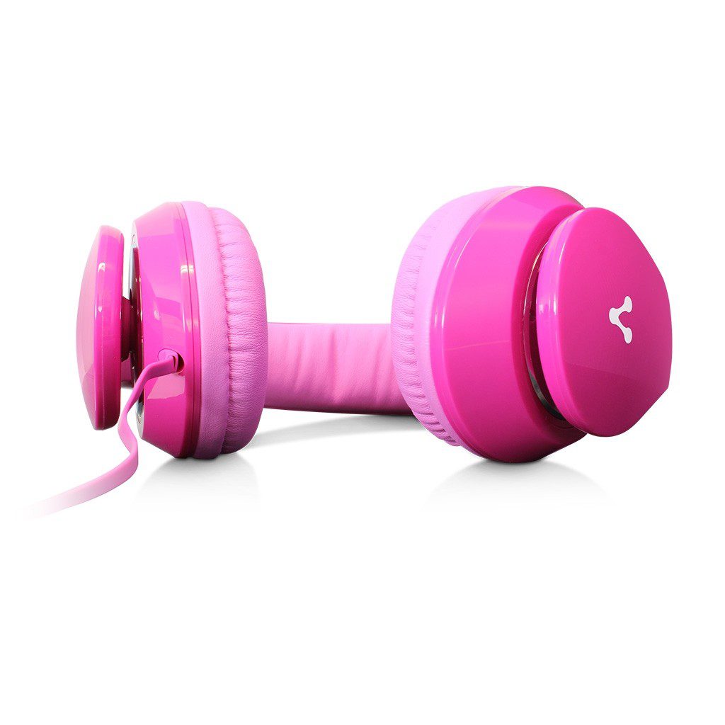 Audífonos Diadema Vorago HP-204 Rosa