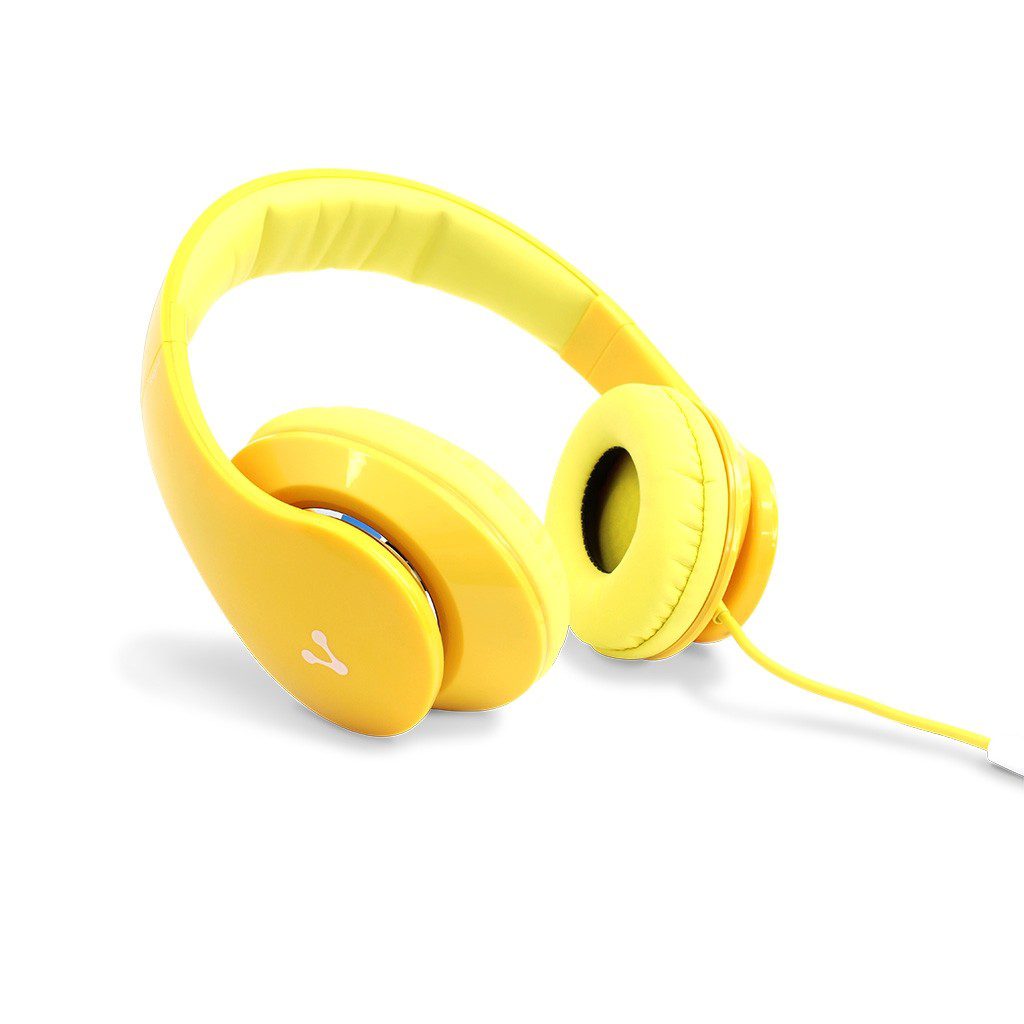 Audífonos Diadema Vorago HP-204 Amarillo