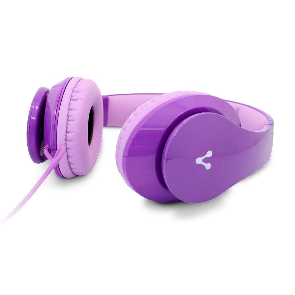 Audífonos Diadema Vorago HP-204 Morado