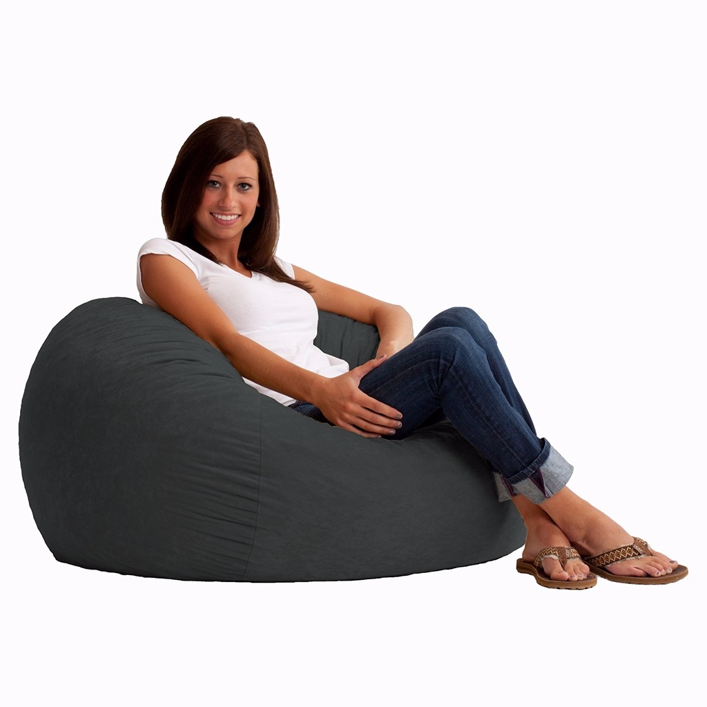 Puff Con Cama Individual 2 en 1 Acabado Gamuza