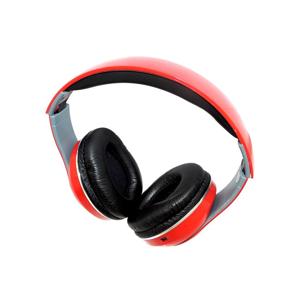 Audífonos Patish Plegable Over Ear Rojos