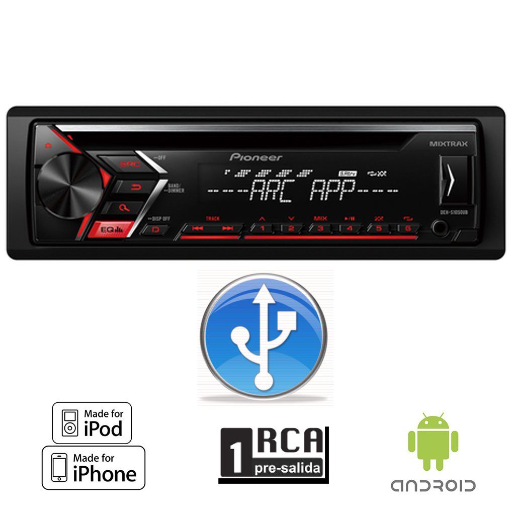 Autoestéreo Pioneer DEH-S1050UB