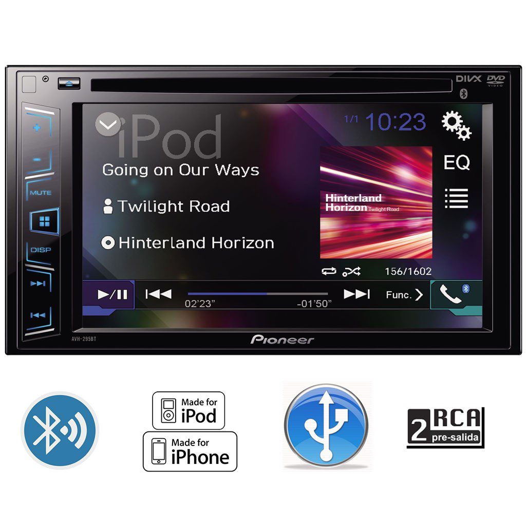 Autoestéreo Pioneer AVH-295BT