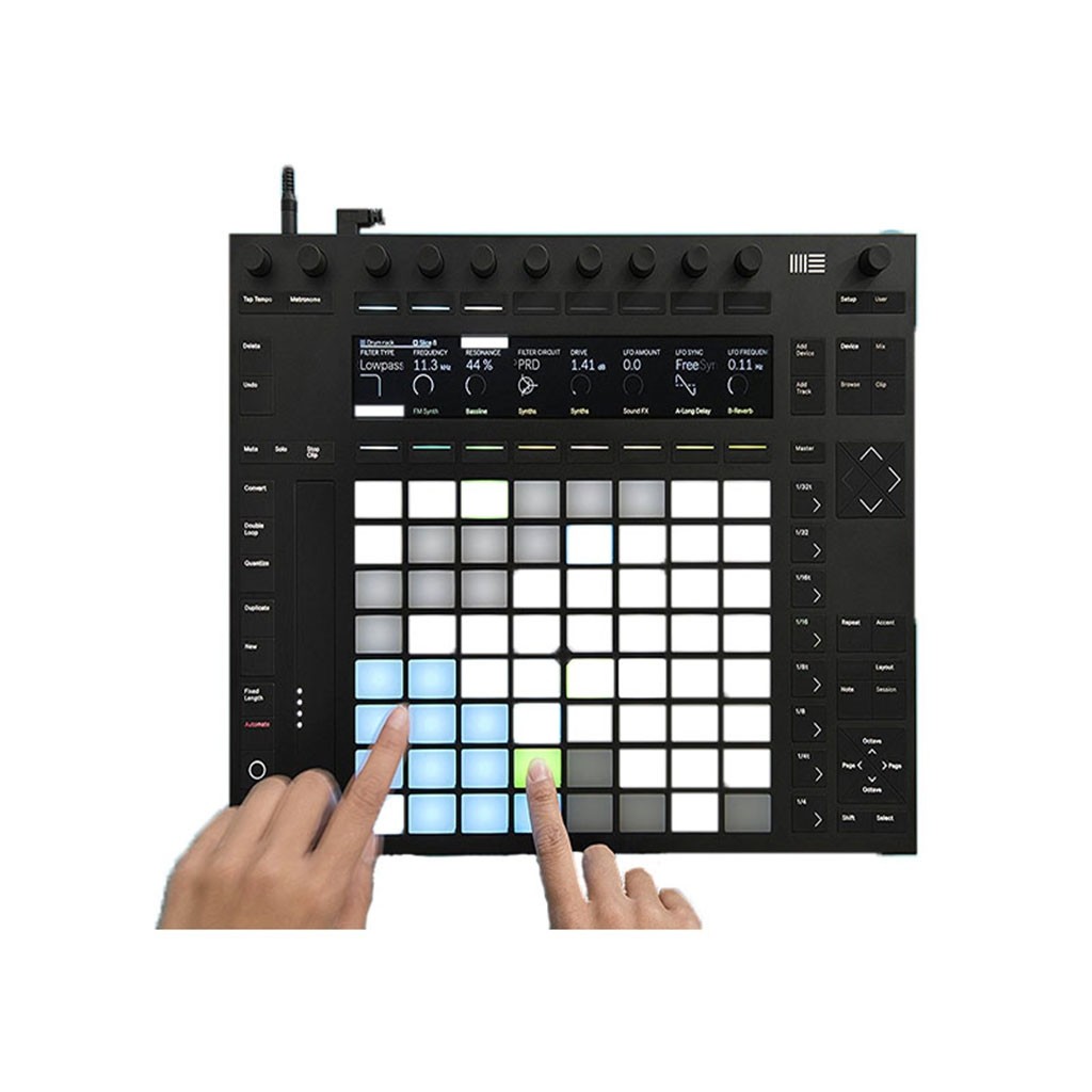 Controlador Mezcladora Virtual Dj Push 2 + Live S 9 Ableton