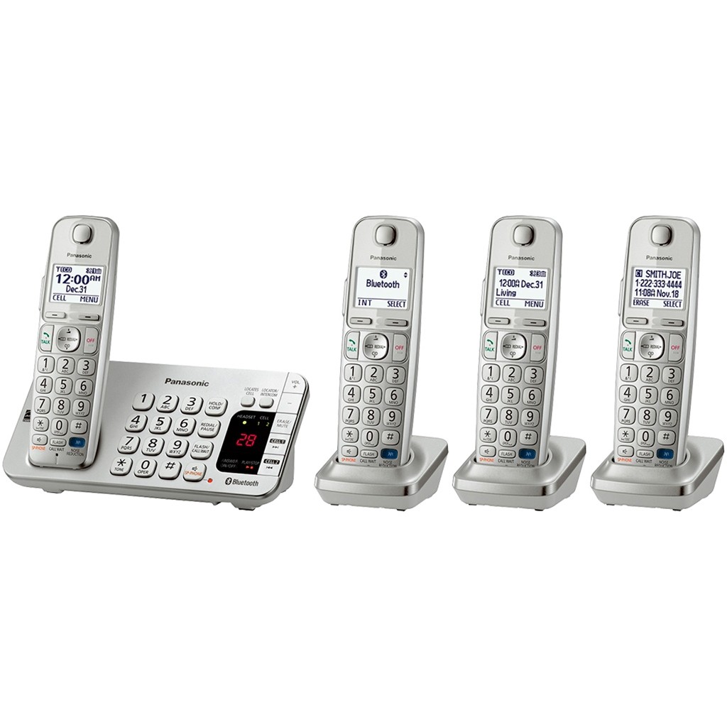 Teléfonos Panasonic KX TGE274S Link2Cell Bluetooth