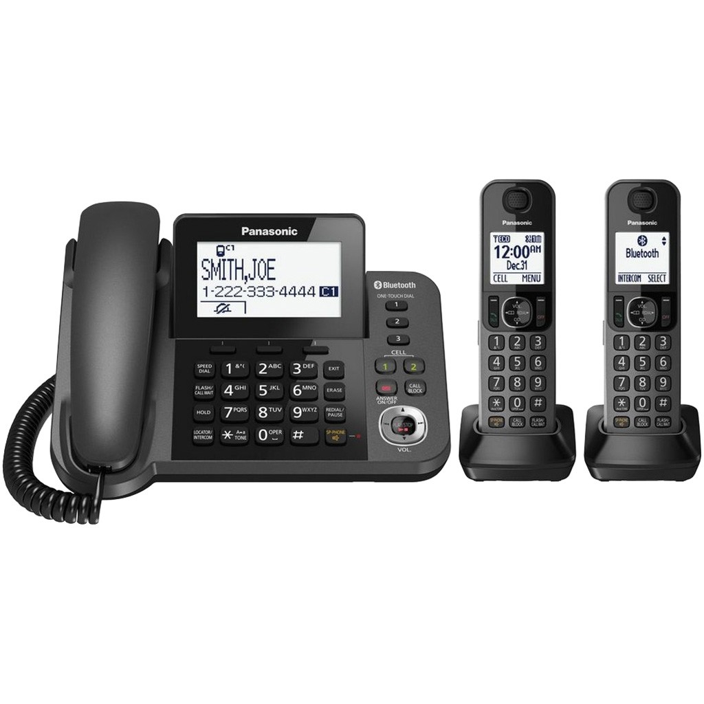 Teléfonos Panasonic KX TGF382M Inalámbricos Bluetooth Link2Cell Refurbished
