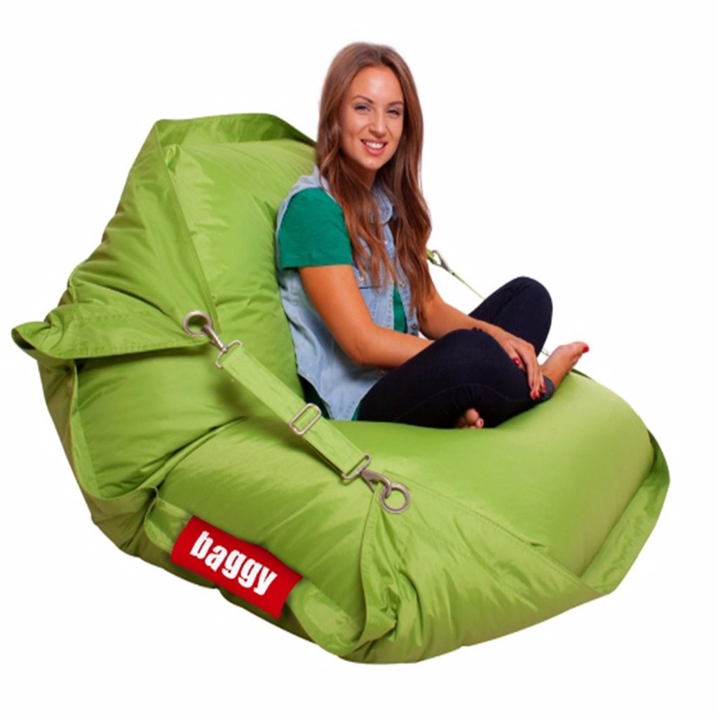 Sillón Puff Baggy Belt Verde Manzana
