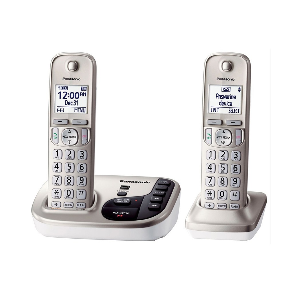 Teléfonos Panasonic Refurbished KX TGD222N 2 Auriculares