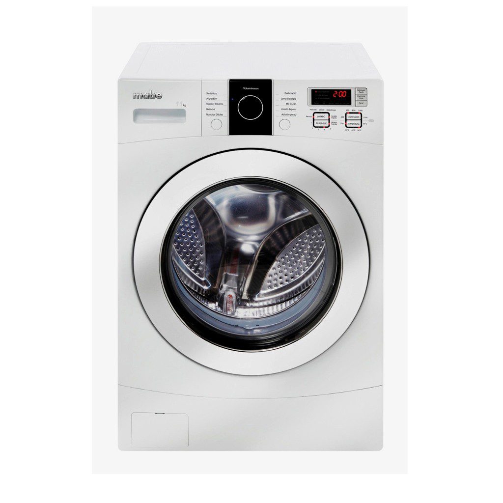 Lavasecadora Mabe 11kg Blanca LSM1100XS