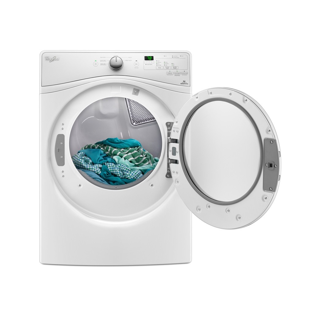 Secadora de Gas Whirlpool 17kg Blanca 7MWGD75HEFW