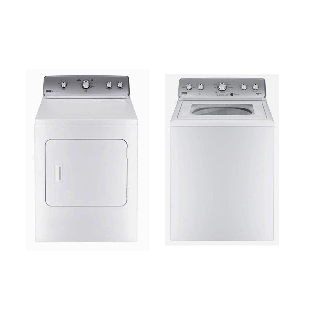 Paquete de Lavadora y Secadora Maytag 19kg Blanca