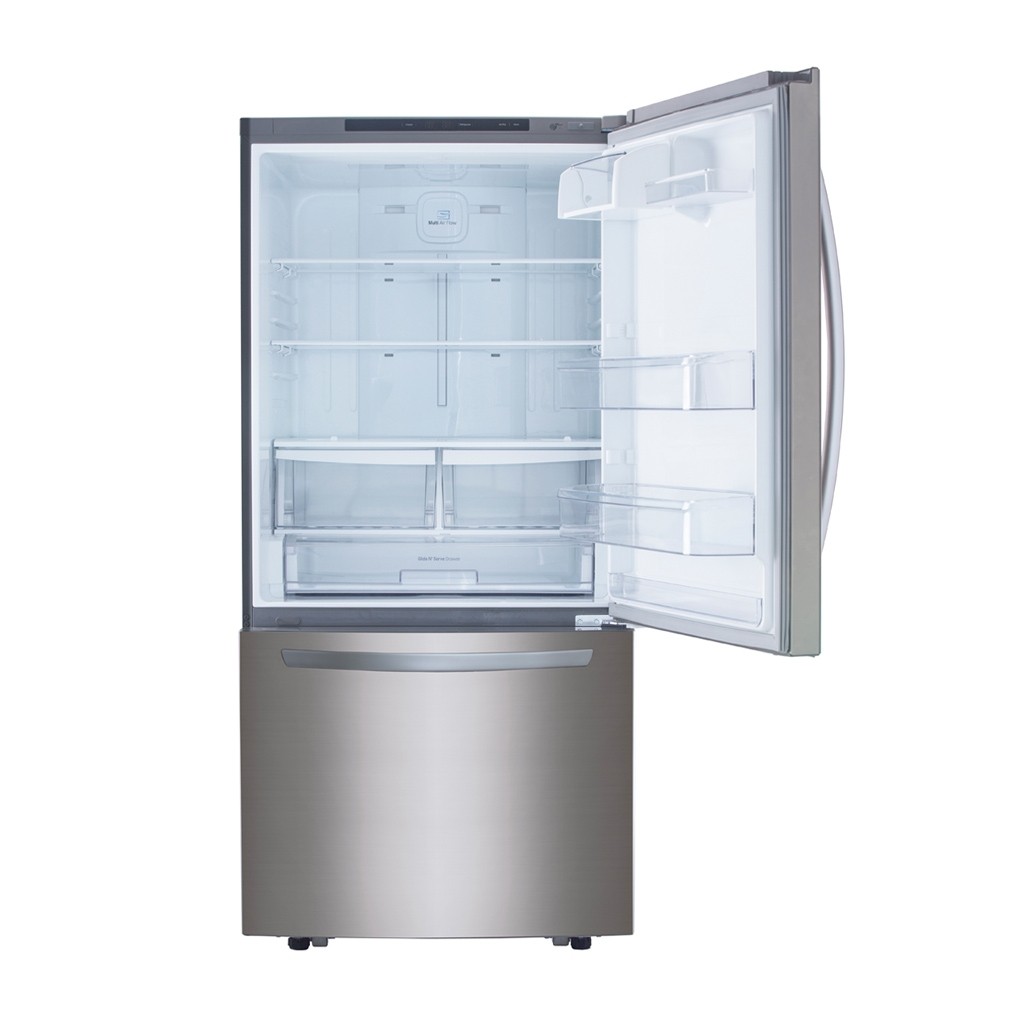 Refrigerador LG 22p3 Bottom Mount Gray GB22BGS